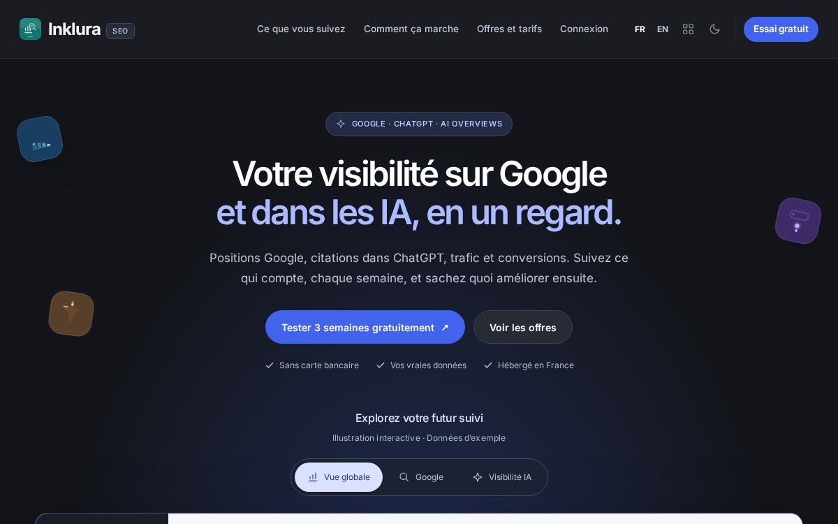 Présentation de l’outil Inklura SEO